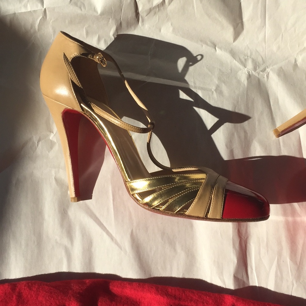 NEW Christian Louboutin Gino Mary Janes - Picture 2 of 3